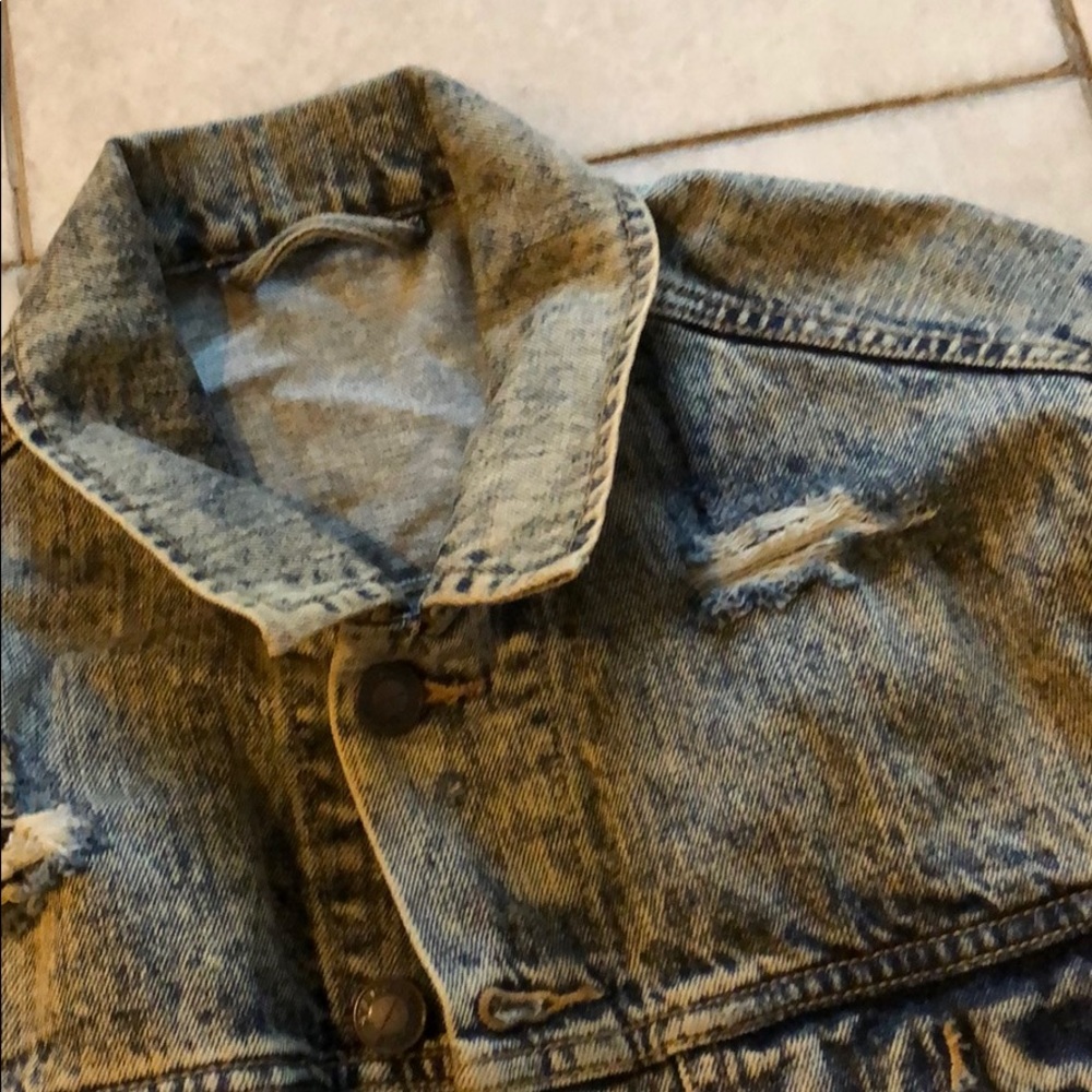 Oversized jean jacket - Picture 4 of 5